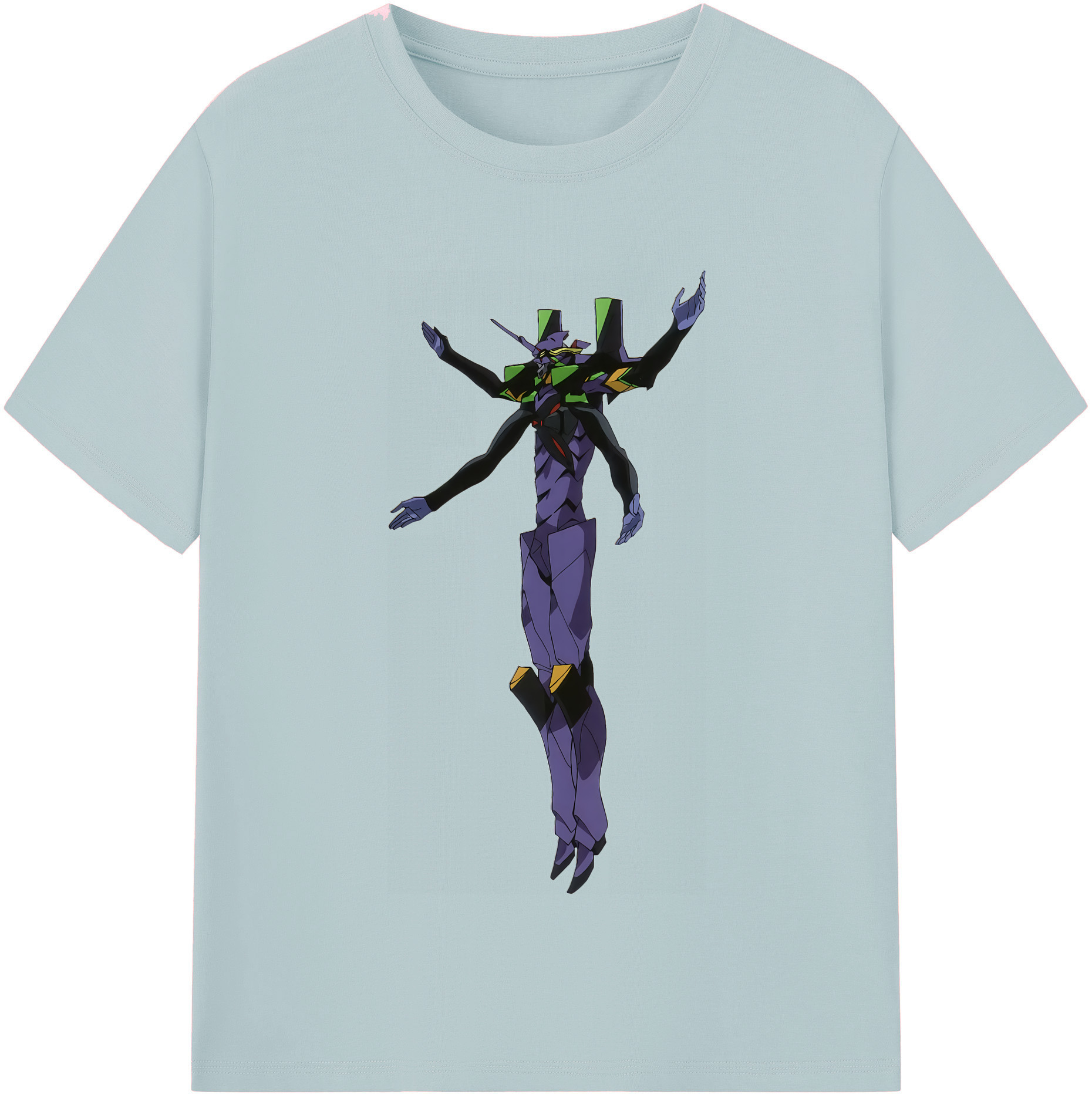 （画像用） EVA 新世紀エヴァンゲリオン 綿100％半袖Tシャツ（フロントプリント）